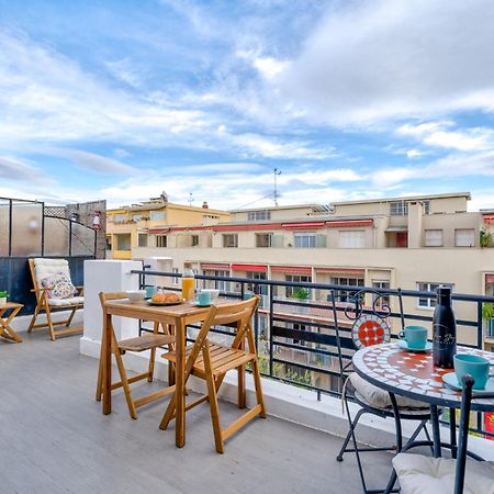 Top Floor Terrace - Dernier Etage Terrasse Cosy Nice Exterior photo